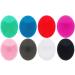 rongweiwang Face Scrubber Silicone Facial Clean Brush Exfoliating Brushes Scrubbing Exfoliator Pad Skin Scrubbers for Home Black - Buy Online on GoSupps.com