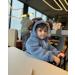 Volunboy Baby Boys Fleece Hooded Jacket - Sherpa Lined Toddler Full Zip Coat, Blue (2-3 Years) - Buy Online on GoSupps.com