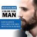Beard Color Shampoo for Men - 100ml Organic Gray Beard Remover & Care - Buy Online on GoSupps.com