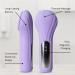 Lumiglow Facial Cleanser Electric Facial Cleansing Brush Lumiglow Electric Face Washer Waterproof Rechargeable Silicone Face Washer IPX7 Waterproof Purple - Buy Online on GoSupps.com