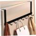 MILISTEN Space Aluminum Door Hanger Towel Rack Over The Door Hanger Over Door Hangers Hooks Cabinet Door - Buy Online on GoSupps.com