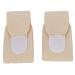 Toe Sleeves 2pcs Hammer Toe Straightener Strap Skin Color Universal Soft Ergonomic Claw Toe Corrector for Bent Toe (S)