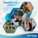 FITTOO Plus Size Compression Socks 20-30mmHg for Men & Women - Relief for Shin Splints Varicose Veins & Calf Pain - Open Toe Graphite X-Large - Buy Online on GoSupps.com