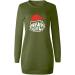 Women's Christmas Hoodie Sweater Dress - Cartoon Long Sleeve Sweatshirt Costume | Perfect Holiday Fashion - Buy Online on GoSupps.com