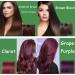 Ocilenya Wingless Shampoo Hair Dye Shampoo with Herbs Bubbles Natural Herb Extract for Hair Color Bubble Dye Argan Oil Extract Shampoo - Buy Online on GoSupps.com