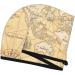 World Map Microfiber Hair Towel - Soft Super Absorbent Wrap for Women | Quick Dry Coral Velvet Cap for Long Curly & Thick Hair - Buy Online on GoSupps.com