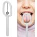  Tongue Tip Exercise Device - U-Shaped Oral Muscle Trainer for Flexibility | Strengthen Tongue for Men & Women - White  - Buy Online on GoSupps.com