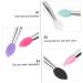 Mipcase 6pcs Eye Shadow Brush Eyeshadow Disposable Makeup Applicator Smudger Silicone Brush Make up - Buy Online on GoSupps.com
