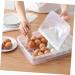 1 Pc Portable Egg Box Food Serving Tray Single Egg Holder Sealing Crisper Refrigerator re-usable - Buy Online on GoSupps.com
