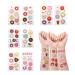 24 Sheets Donut Temporary Tattoos - Birthday Decorations & Party Favors for Kids - Buy Online on GoSupps.com