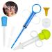 3 Pieces Pet Medicine Feeder Soft Tip Feeding Syringe Dispenser Tool with Measuring Cup for Pets Dogs Cats Feeder