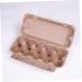 UKCOCO 10pcs Refrigerator Containers Fridge Egg Holder Carton Egg Holder Egg Box Display Stand Egg Tray As Shown 10pcs - Buy Online on GoSupps.com