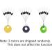 Mimilure Rubber Fishing Bobber Stopper Set - 6 Pack Float Sinker Stops - Black, Orange, Colorful - Oval Cylinder Design - Sizes L, M, S - 150PCS - Buy Online on GoSupps.com