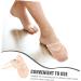 Shop Holibanna Half Ballet Shoe Cover & Toe Pads - Cushions & Protectors for Pointe Shoes - Soft Coral Fleece Suede - Perfect for Ballet Dancers Worldwide - Buy Online on GoSupps.com