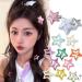 Limtula Colorful Snap Clip Girls Kid Hairpins Ladies HairBun HairPin Metal Hair Clips Star n-slip Hairpins Snap Hairpins Smug 4 pieces - Buy Online on GoSupps.com