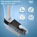 Buy Hilph Bunion Corrector for Women & Men - Adjustable Hallux Valgus Splint Brace for Bunion Relief - 2pc Big Toe Straightener (Black - Buy Online on GoSupps.com