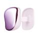 Tangle Teezer | The Compact Styler Detangling Hairbrush Wet & Dry Hair | Perfect Traveling & On The Go | Lilac Gleam Purple