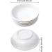 Honbay 10PCS Plastic White Round Watercolor Paint Palette - Small Dipping Bowls for Painting and Cooking - Buy Online on GoSupps.com