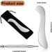 Stainless Steel Deep Tissue Gua Sha Massage Tool for Full Body Relaxation - Acupuncture Pen Scraping Tool - Self-Massage Acupressure Bar (F Shape) - Buy Online on GoSupps.com