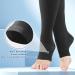 Shop Compression Stockings for Women & Men - Medical Varicose Vein Socks | 23-32 mmHg Thigh High Support Hosiery (Black X-Large Class II - Buy Online on GoSupps.com