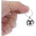 Crisp Sound Round Charm Extra Loud Pair of Cat & Dog Brass Portable Bells Collar Charm Bells for Save Birds & Wildlife silver - Buy Online on GoSupps.com
