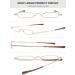 Buy Lanomi Mini Reading Glasses for Women - Light Metal Glasses with Case | 1.0 to 4.0 Diopter - International Shipping Available - Buy Online on GoSupps.com