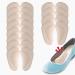 Correct-Position's Arch Support Shoe Insoles for Flat Feet Gel Arch Inserts for Plantar Fasciitis Adhesive Arch Pad for Relieve Pressure and Feet Pain Beige*12