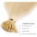 22" SEGO Pre Bonded Human Hair Extensions I Stick Tip 0.5g*100 Strands #60 Platinum Blonde 100% Real Remy Keratin Hair Extensions Straight (50g) - Buy Online on GoSupps.com