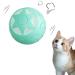Peticularz cat toys self-employment electrical powerball 2.0 for cats interactive wloom intelligence cat ball magic ball (blue with star) star blue