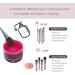 DaizySight Electric Makeup Brush Cleaner - Fast Spin & Clean in Seconds - Black & Pink - Buy Online on GoSupps.com