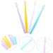 Frcolor Nano Toothbrush Set - 4 Soft Toothbrushes for Optimal Oral Hygiene & Gum Care - Slipproof Travel Bags Included - Buy Online on GoSupps.com