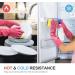 NED 2 Pairs Reusable Waterproof Household Dishwashing Cleaning Rubber Gloves Non-Slip Kitchen Glove-L Large - Buy Online on GoSupps.com