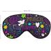 Doves Hearts Peace Signs Sleep Mask Adjustable Strap, Light Blocking Blindfold for Men and Women | Ideal for Night Travel and Naps - Buy Online on GoSupps.com