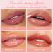 Hydrating Lip Glow Oil - Moisturizing Lip Plumper Gloss for Dry Lips | Peony Transparent Lip Oil & Balm - Buy Online on GoSupps.com