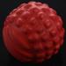 Buy Ligustrum 2x PU Foam Shock Fascia Ball - Waterproof Muscle Relaxation & Fitness Massage Ball - Easy to Clean - Red | International Shipping - Buy Online on GoSupps.com
