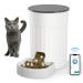 PAPIFEED Automatic Cat Feeder with APP Control: 2.4Ghz WiFi Pet Smart Dry Food Dispenser with Portion Control Timed Auto Cat Feeder for Cat Rabbit & Small Dog Up to 10 Meals Per Day(1-12 Portions) LMZ