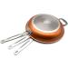 WIPPWER Saucepan 8/10/12 Inch Skillet Frying Pan with Ceramic Coating Induction Cooking Frying Pan Oven Dishwasher Safe Saucepan Wok (Color : 12 Inches) - Buy Online on GoSupps.com