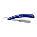 JOHNNY B. Professional Barber Straight Edge Razor Blue