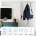 CIYODO 2pcs Hangers Towel Hook Over Door Clothes Hanger Rack Door Organizer Hook Hat Hooks Back Mount Blush Black 17.00X9.00X8.00CM - Buy Online on GoSupps.com