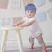 Baby Head Protector & Knee Pads Set | Safety Helmet for Crawling & Walking | Age 6-36 Months | Blue DOT Design - Buy Online on GoSupps.com