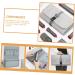 3pcs Multifunctional Travel Bag for Hair Curlers & Styling Tools - Portable Organizer Case - Grey 69x35CM - Buy Online on GoSupps.com