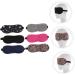 Buy Homsfou 6ST 3D Glasses Eye Tapes & Sleep Mask - Travel Eye Care Cotton Mask Pack for Darkening & Protection - Buy Online on GoSupps.com