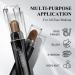 LUXAZA 6 PCS Neutral and Brown Metallic Eyeshadow Stick Set - Waterproof & Long Lasting Cream Eyeshadow Pencil Crayon in Champagne Shade - Eye Brightener Stick Highlighter Makeup Pro - B01-Brown Neutral - Buy Online on GoSupps.com