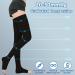 Bella 20-30 mmHg Medical Compression Stockings for Men & Women - Thigh Support Edema Relief Silicone Band - 3XL Black - Buy Online on GoSupps.com