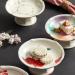 Fruit Bowl Snack Containers High Plate Ceramic Pre-Dinner Plate Tea Room Fruit Plate Dessert Plate Japanese Restaurant Small Dish Plate Tableware Plate Breakfast Bowls (Color : C) (B One Size) - Buy Online on GoSupps.com