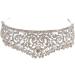 Lurrose Luxury Baroque Rhinestone Tiara & Crown - Vintage Bridal Headband for Weddings & Festivals (Gold & Silver) - Buy Online on GoSupps.com