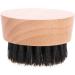 Boar Bristles Beard BrushSmall and Round Wood Beard Brush -Light Weight Black Walnut Wood Beard Brush for Men(1#) - Buy Online on GoSupps.com