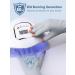 Subay UPF50+ Fingerless UV Gel Manicure Gloves - Grey | UV Nail Protection - Buy Online on GoSupps.com