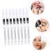 DRESSOOS 48 Pcs Eyeliner Pencil Grey Wigs for Women Iluminador De Maquillaje Pigment Brow White Wooden Pole - Buy Online on GoSupps.com