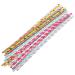 BESTonZON 50pcs Marshmallow Stick Chocolate Candy Lollipops Candy Bars Marshmallow Wrapping Sticks DIY Candies Sticks Marshmallow Supplies Lollipop DIY Sticks Dedicated Chocolate Stick Paper